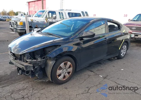 2016 Hyundai Elantra Se из США, поврежденный, VIN KMHDH4AE4GU636494